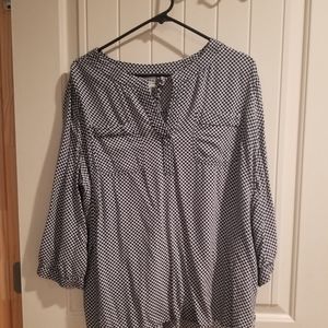 3/4 sleeve blouse